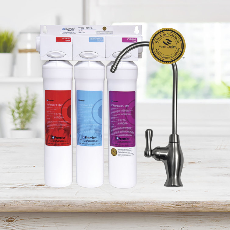 Watts Premier 3Stage UF3 Filter Pure Undersink Filtration System